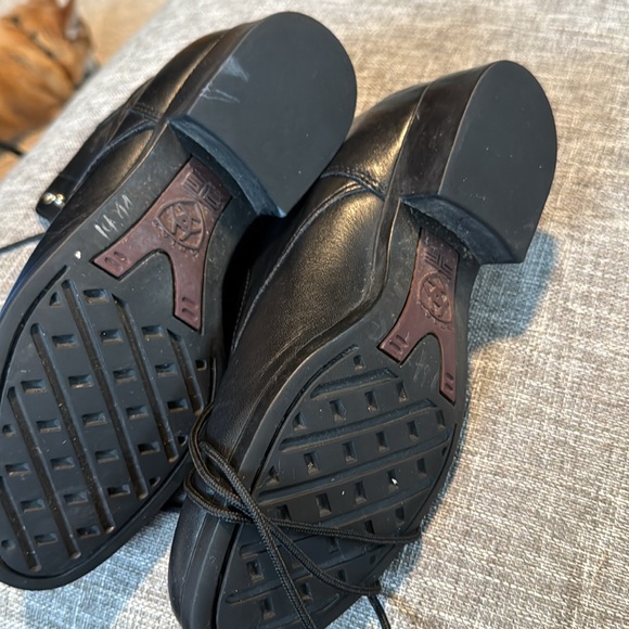 ARIAT Women's Competitor Lace Up Barn Boots Leather Paddock Heritage Bla… - Picture 5 of 10